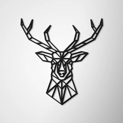 Decorazione murale Cervo