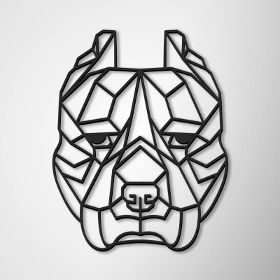 Decorazione da parete - Pitbull