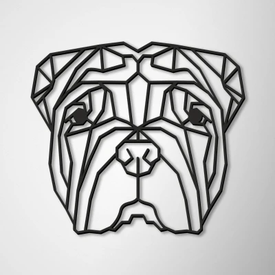 Decorazione da parete - Shar Pei