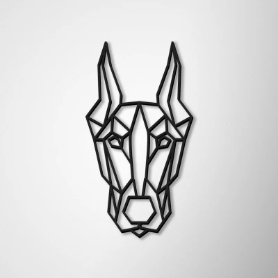 Decorazione da parete - Dobermann