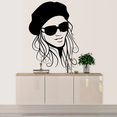 Adesivo murale silhouette - Ribelle