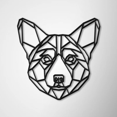 Decorazione da parete - Corgi