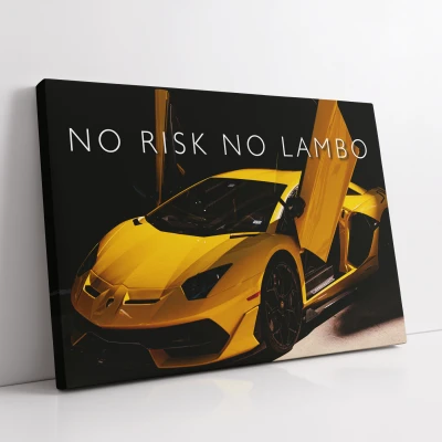 Quadro su tela personalizzato - Lambo