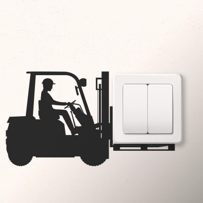 Adesivo per interruttore - Carrello elevatore