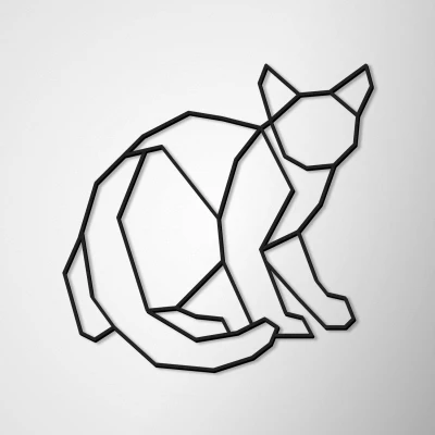 Decorazione murale Gatto