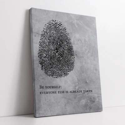 Quadro su tela personalizzato - Motivazionale