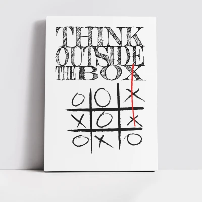 Quadro su tela - Fuori dagli schemi