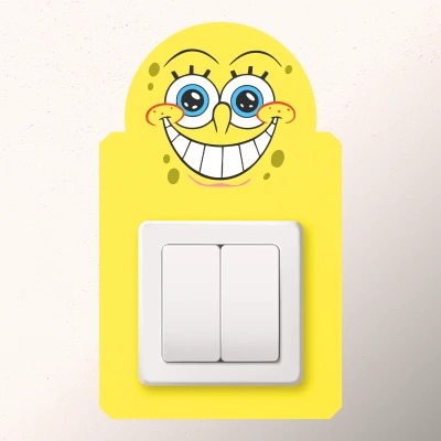 Adesivo per interruttore - SpongeBob