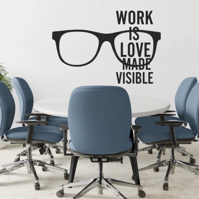 Adesivo murale per ufficio - Work