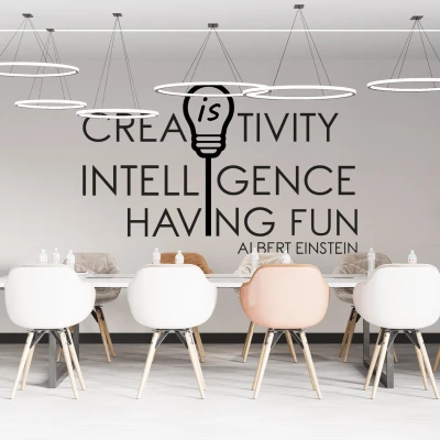Adesivo murale per ufficio - Creativity