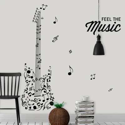 Adesivi murali musicali - Senti la musica