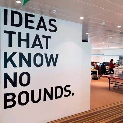 Adesivo murale per ufficio - Ideas