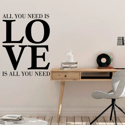 Adesivo per parete - Love