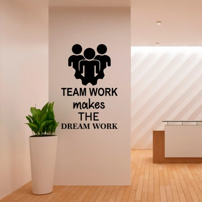 Adesivo murale per ufficio - Team work