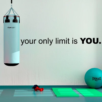 Adesivo per parete - Your only limit is you