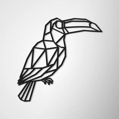 Decorazione murale Tucano