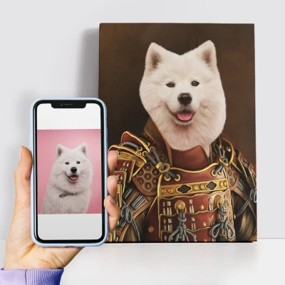 Quadro Reale con Ritratto Personalizzato