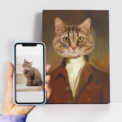 Quadro su Tela Animale Reale