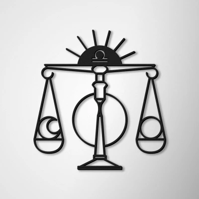 Decorazioni murali-Bilancia