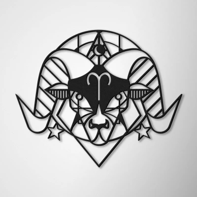 Decorazioni murali-Ariete