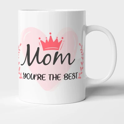 Tazza regalo per mamma con testo personalizzato