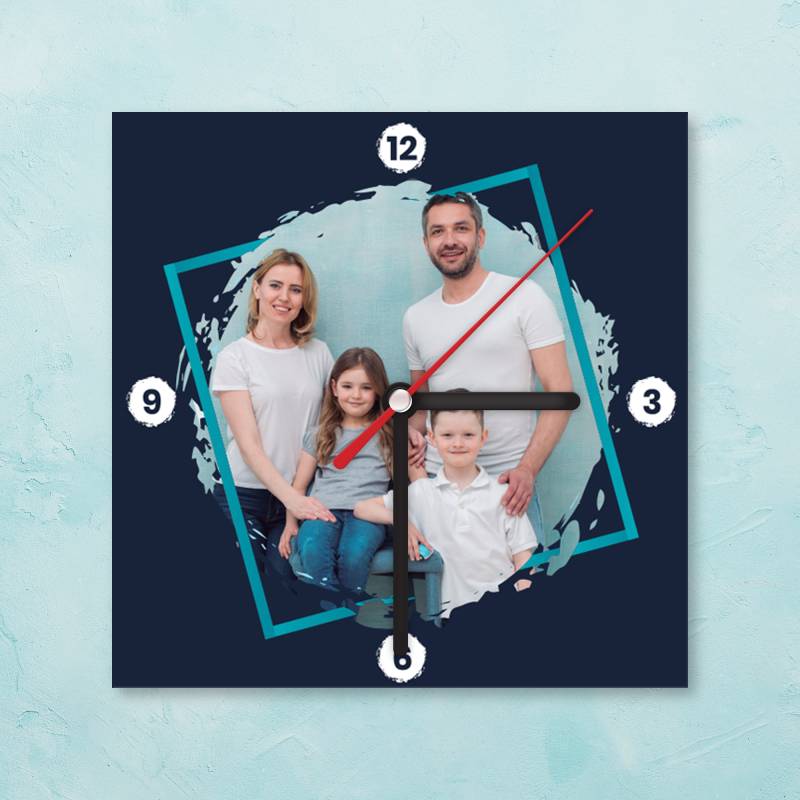 Orologio in vetro personalizzato