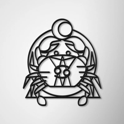 Decorazioni murali-Cancro