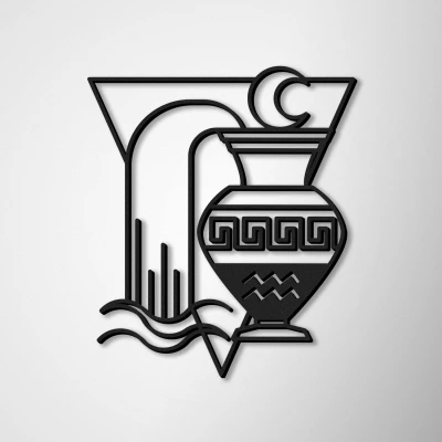 Decorazioni murali-Acquario